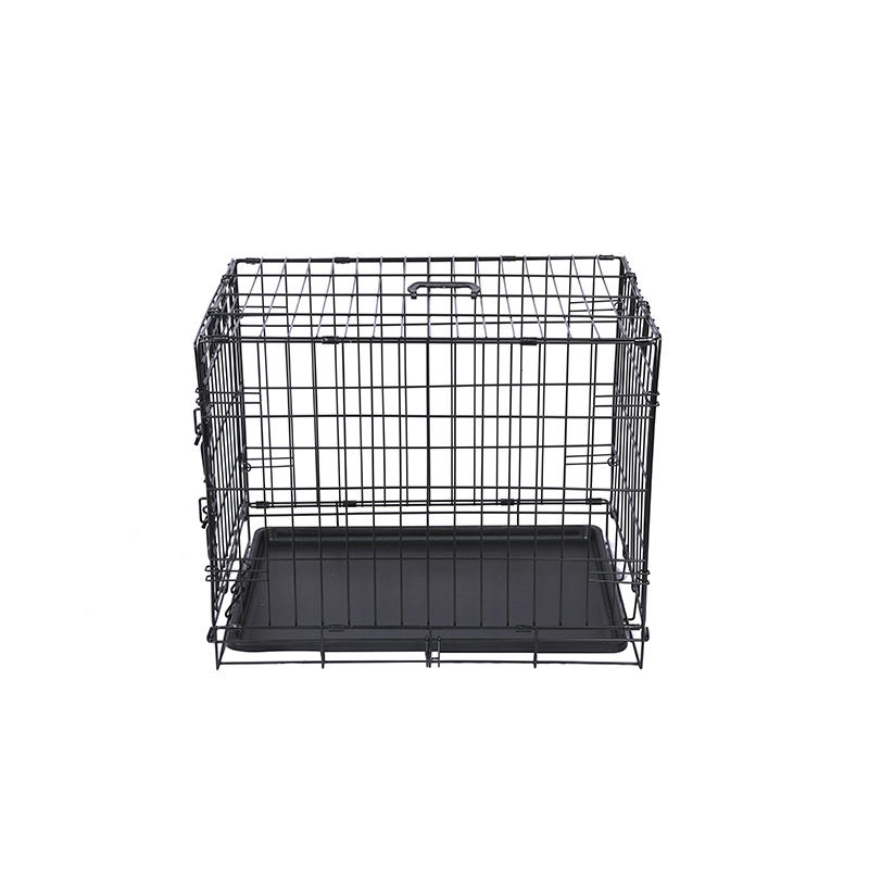 Easy to clean small teddy dog cage cat cage household indoor pet cage with removable tray